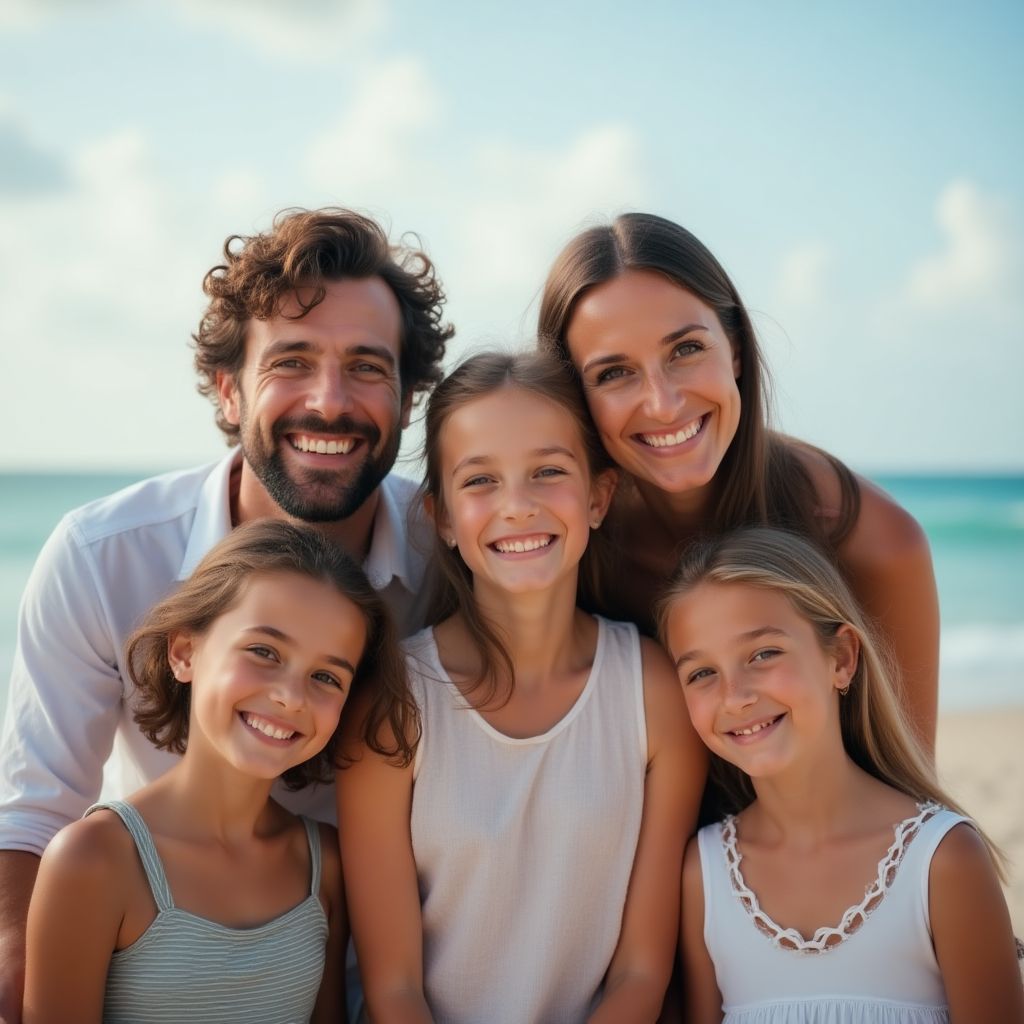 Famille Bernard en vacances