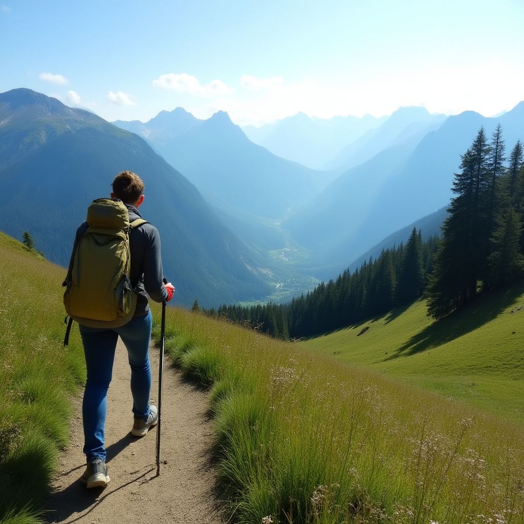 Activités en plein air dans les Alpes